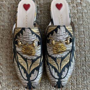 Gucci Brocade Mule